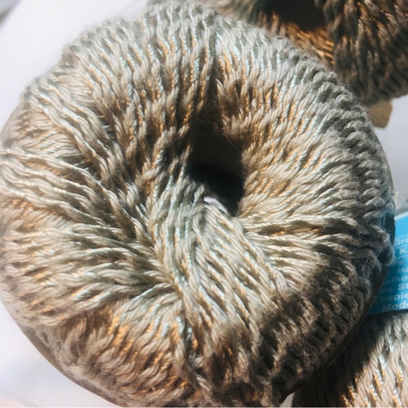 Alexis Mercerisiertes Soft-Ondé Yarn 50g 89m Cotton Viscose 620 426 Lot of 6+ - Picture 5 of 10